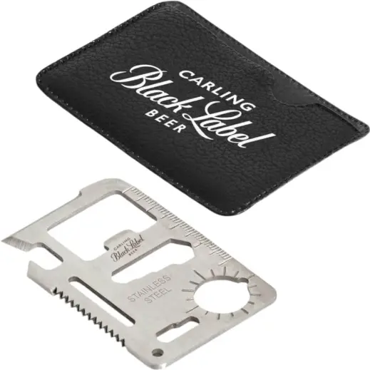MacGyver Credit Card Multi-Tool Display